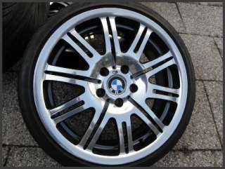 BMW orig. M3 E46 Satz Alufelgen Styling 67 mit Reifen 9,5 x 19 & 8 x 