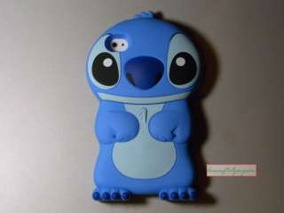 New 86Hero Disney 3D Stitch Movable Ear Flip Hard Case Cover for 
