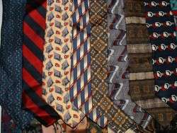   DRESS Shirt Neck Tie LOT CLAIBORNE STAFFORD Arrow SUIT Necktie  