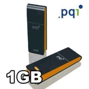  PQI i221 1GB USB Flash Drive Black/Orange   Retail Package 