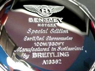 RATENKAUF NUR 89,66 € mtl. BREITLING BENTLEY GT A13362  