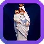 MADONNA Heilige Maria mit Jesuskind  Porzellan Porzell