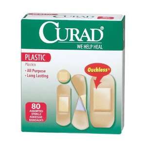  Bandage, Plastic, Curad, Asst, 80/bx Health & Personal 