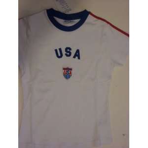  Usa White Woman Soccer T shirt Size Small Sports 