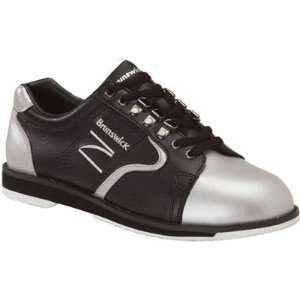 Zone Target Black / Silver Bowling Shoe:  Sports & Outdoors