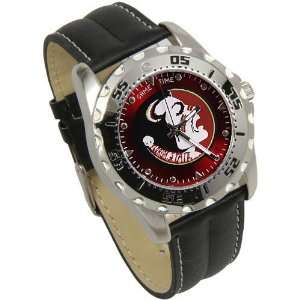   Seminoles (FSU) Game Time Leather Watch   Black