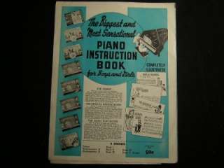 1936 Piccaninny Picnic Black Americana Sheet Music OS51  