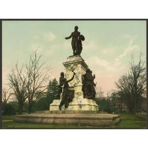  Lafayette Monument,park,memorials,Washington DC,c1898 