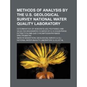  by the U.S. Geological Survey National Water Quality Laboratory 