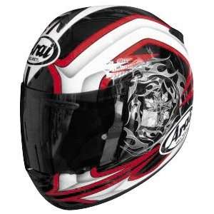   Arai Quantum 2 Boost Full Face Helmet X Large Boost Red   Automotive