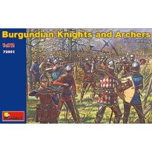  72001 1/72 Burgundian Knights/Archers XV c. Toys & Games