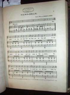 Dixie by Emmett; Stephen Foster 1st Rare Minstrel Score  