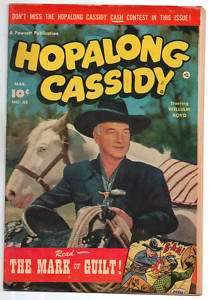 HOPALONG CASSIDY 65 WILLIAM BOYD COVER  