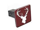 Deer Head   Hunting   1 1/4 inch (1.25) Trailer Hitch Cover Plug
