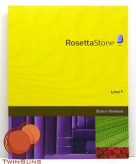 ROSETTA STONE® HOMESCHOOL WORKBOOK US ENGLISH LEVEL 5  