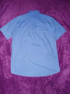 CREST MCDONALDS misses 16 blue button uniform shirt C46  