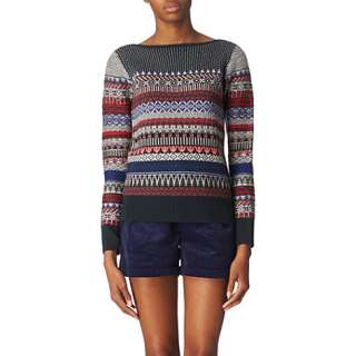 Fair Isle jumper   BOUTIQUE BY JAEGER   Jumpers   Knitwear 