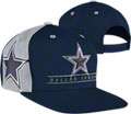 Dallas Cowboys Navy The Bar Snapback Adjustable Hat