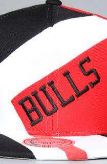 Mitchell & Ness The Chicago Bulls 1 on 1 Snapback Hat in Black 