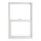 Single Hung Vinyl Window, 24 in. x 36 in., White, with LowE3 Glass and 