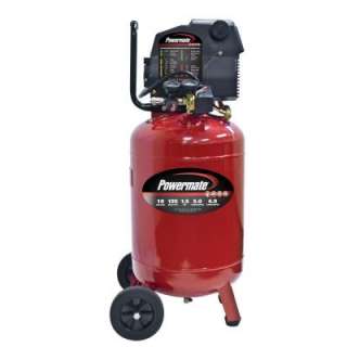 Powermate 10 Gallon Portable Electric Air Compressor with Extra Value 