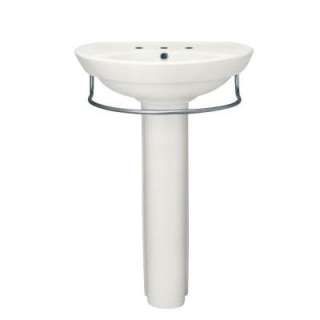 American Standard Ravenna Pedestal Sink Combo with 8 in. Faucet 