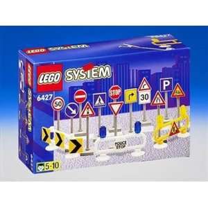LEGO 6427   Verkehrsschilder, 43 Teile  Spielzeug