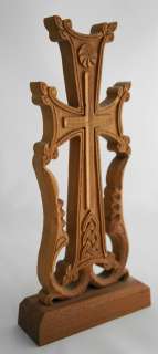 ARMENIAN BEAUTIFUL WOODEN CROSS HANDCRAFTED NEW CONDITION #3  