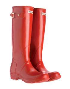 Hunter Original Tall Wellington Boots   Red  