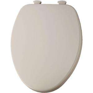 CHURCH Elongated Closed Front Toilet Seat in Shell DISCONTINUED 585EC 