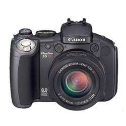 Canon PowerShot S5 IS Digitalkamera (8 Megapixel, 12 fach opt. Zoom, 6 