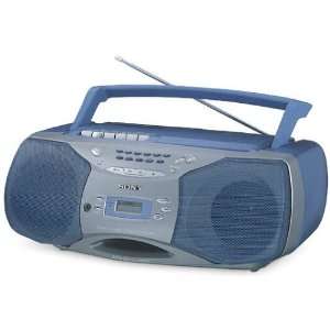 Sony CFD S26L tragbarer CD Radiorekorder blau  Elektronik