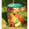  Pop Up Gartensack Laubsack mit Blumen Design 148 Liter 