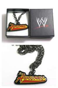 The Miz Im Awesome Pendant Necklace with Chain WWE Box  