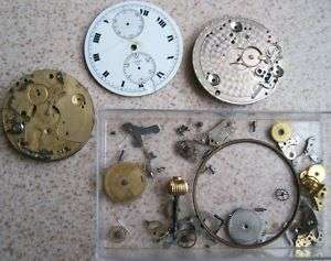 VINTAGE P. WATCH MOVEMENT CHRONOGRAPH OMEGA DISASSEMBLY  