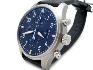 IWC Pilots Chronograph 42mm IW3777 01 Stainless Steel Newest Edition 