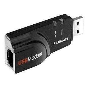 Aluratek FileMate AWUM100F   Fax / modem   external   Hi Speed USB 