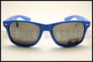   RETRO Sunglasses Mirror Lens Shades for Men & Women BLUE New  