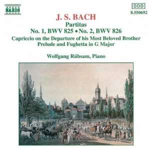 Bach: Partitas 1&2 etc.: Wolfgang Rübsam, Johann Sebastian Bach 