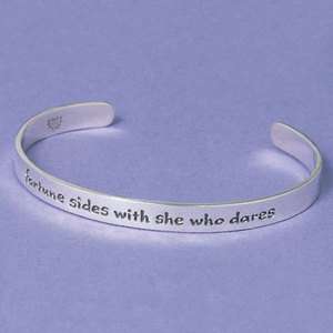 Far Fetched FORTUNE SIDES WITH SHE WHO DARES Cuff Bracelet  