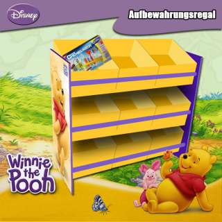 Winnie the Pooh Kinder Regal Spielzeugregal Spielzeug Box Holz 