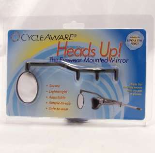 Cycleaware Heads Up Eyeware Mount Mirror Bike Bicycle 894900000501 
