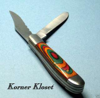 Unknown Brand   Double (2) Blade Pocket Knife   Knives  
