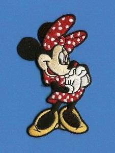 Disney Minnie Mouse Iron On Patch Crest  