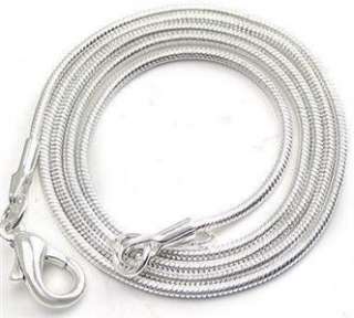 Silberkette Schlangenkette Halskette Kette 40 cm 1,5 mm  