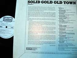 SOLID GOLD OLD TOWN va LP White Label DOO WOP Cotillion  