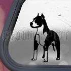 Pitbull Standing Bull Terrier Dog Decal Car Sticker