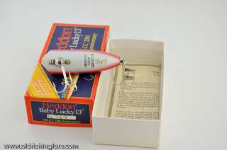 Heddon Dowagiac Baby Lucky 13 Lure in Box with Papers NFLCC  