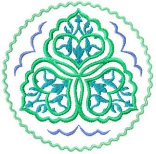 Oriental Quilt Motifs/Blocks 12 Embroidery Designs  
