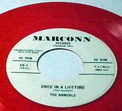 Annuals (re doo wop 45) Marconn 1 RED WAX  